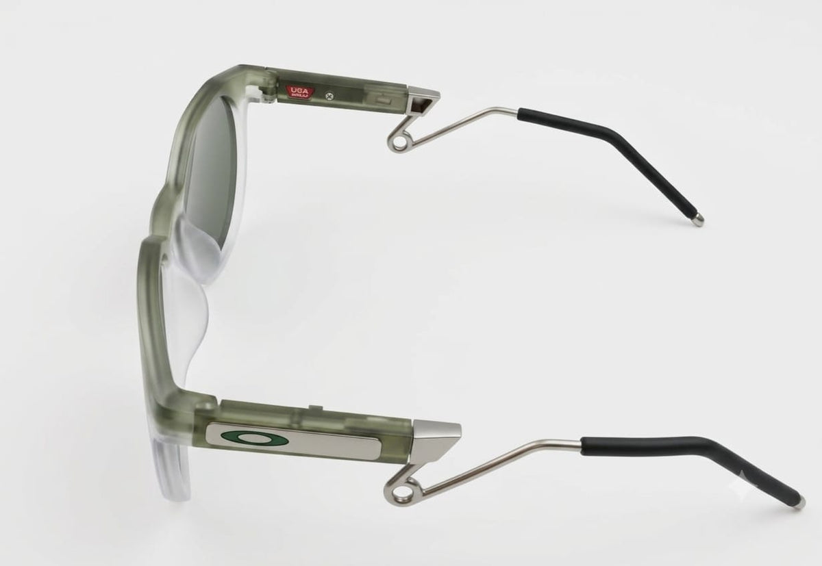 🔥 OAKLEY HSTN METAL – MATTE OLIVE INK & CLEAR (PRIZM POLARIZED SAPPHIRE / JADE) 🔥