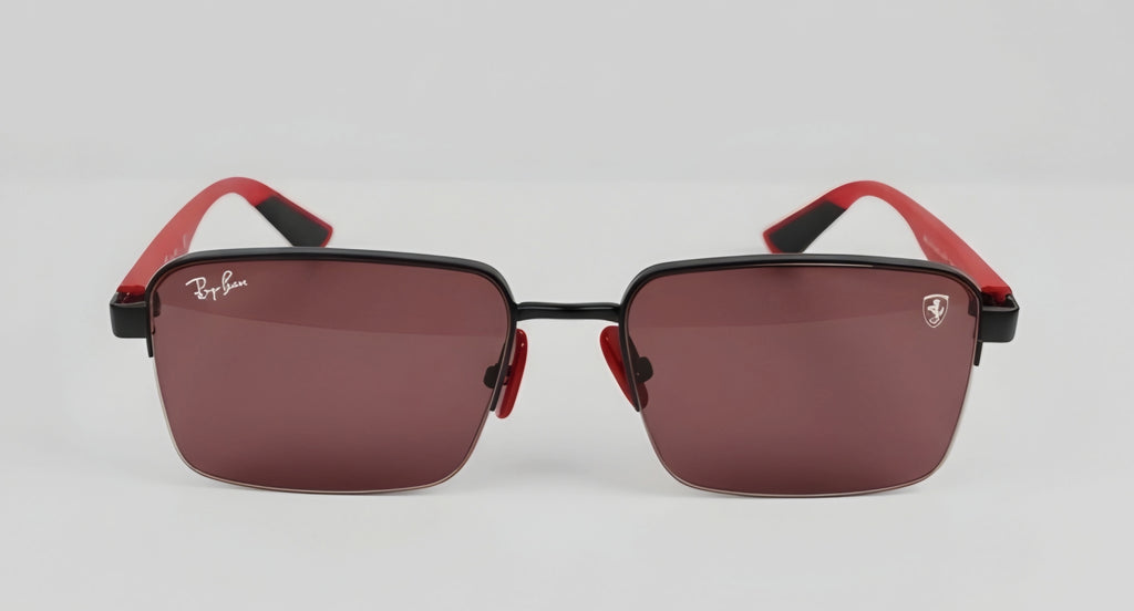 Ray-Ban x Scuderia Ferrari Square (Edición Especial Rojo Testarrosa)