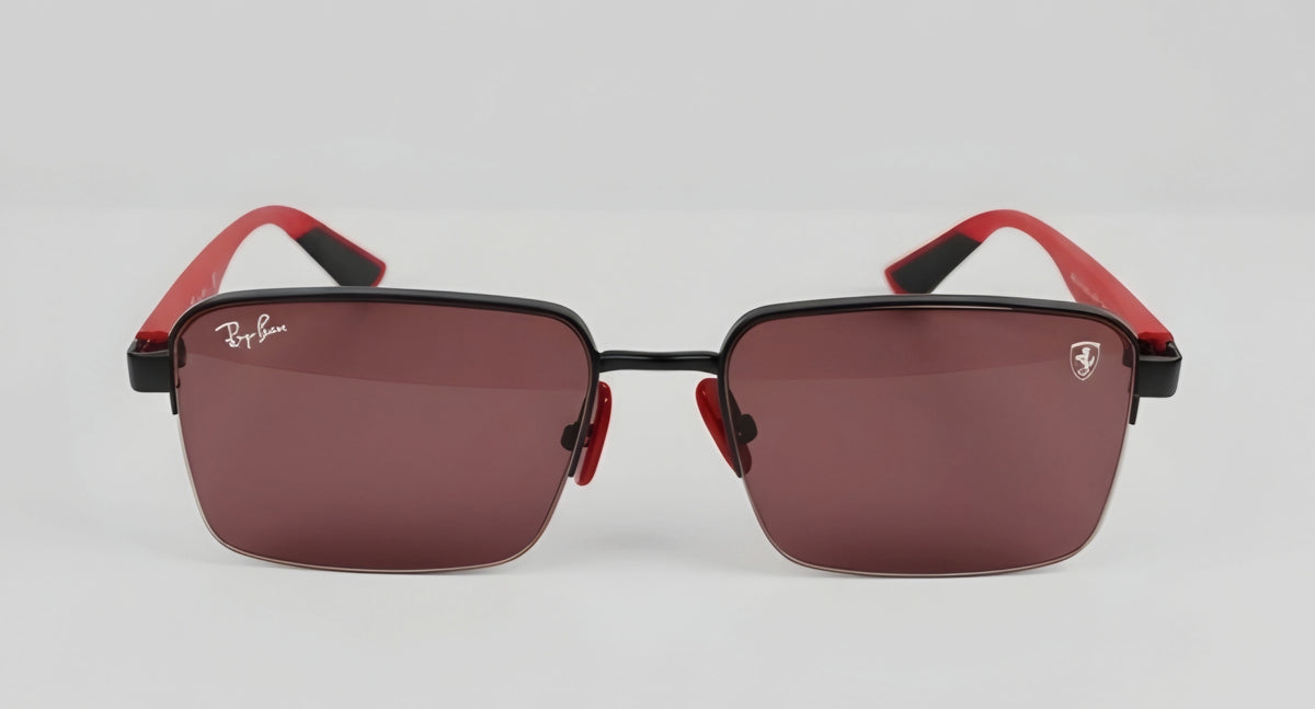 Ray-Ban x Scuderia Ferrari Square (Edición Especial Rojo Testarrosa)