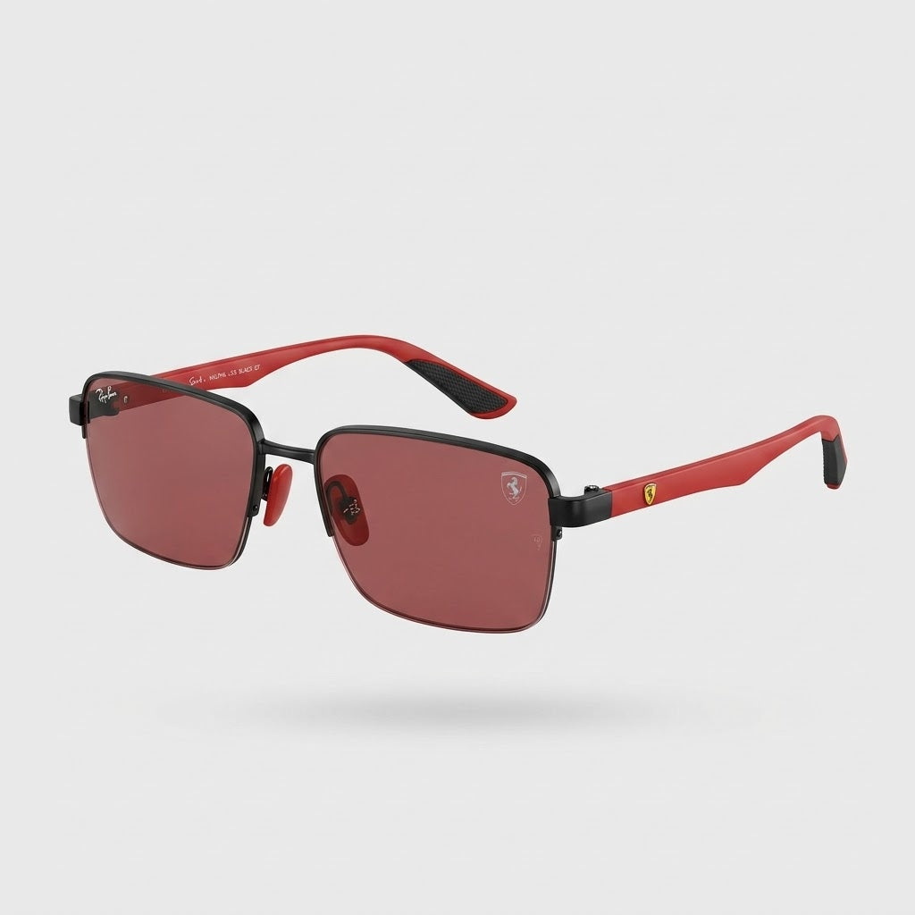 Ray-Ban x Scuderia Ferrari Square (Edición Especial Rojo Testarrosa)