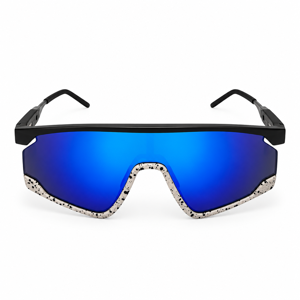 🔥 OAKLEY BXTR METAL – MATTE BLACK & SAPPHIRE BLUE (EDICIÓN SPLATTER) 🔥