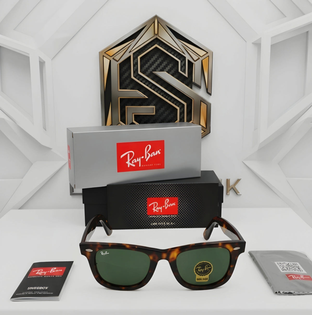 Ray-Ban Wayfarer Classic (Havana / Carey) (Ref: RB2140)