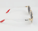 🏎️✨ RAY BAN SCUDERIA FERRARI RB3674 | EDICIÓN COLECCIONISTA TRANSPARENTE & ORO