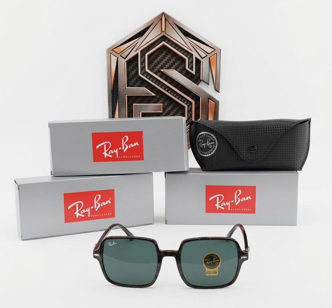 🔥 RAY-BAN SQUARE II - BLACK / G-15 CLASSIC (RB 1973 901/31) 🔥
