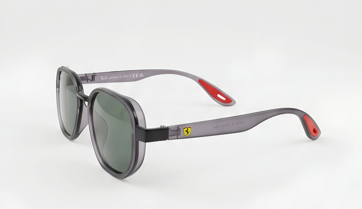 🔥 RAY-BAN SCUDERIA FERRARI RB3674M – POLISHED SILVER & CLASSIC G-15 🔥