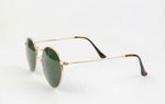 🔥 🔥 RAY-BAN ROUND METAL RB 3447 – EL ESTILO RETRO QUE NUNCA PASA DE MODA - MARCO DORADO VIDRIO VERDE  🔥