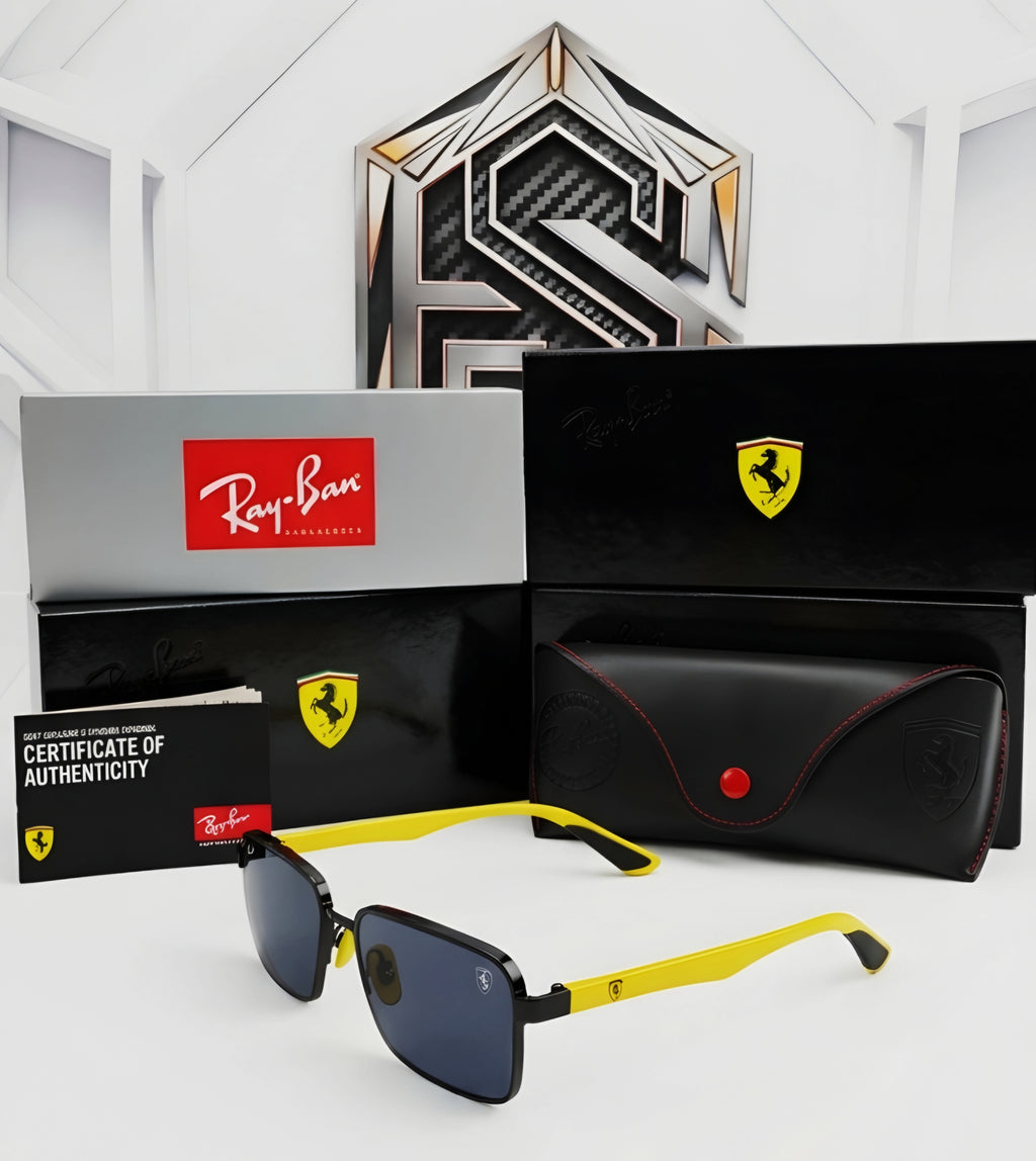 Ray-Ban x Scuderia Ferrari Square (Modena / Edición Especial) (Ref: RB3648M)