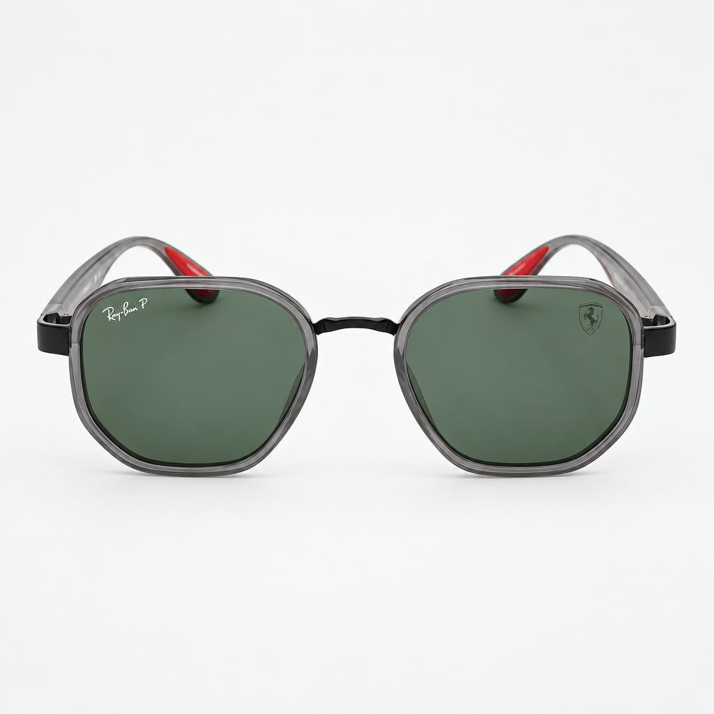 🔥 RAY-BAN SCUDERIA FERRARI RB3674M – POLISHED SILVER & CLASSIC G-15 🔥
