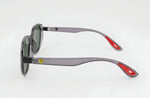🔥 RAY-BAN SCUDERIA FERRARI RB3674M – POLISHED SILVER & CLASSIC G-15 🔥