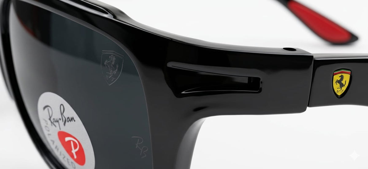 Ray-Ban x Scuderia Ferrari Polarizadas: Adrenalina y Estilo de Élite