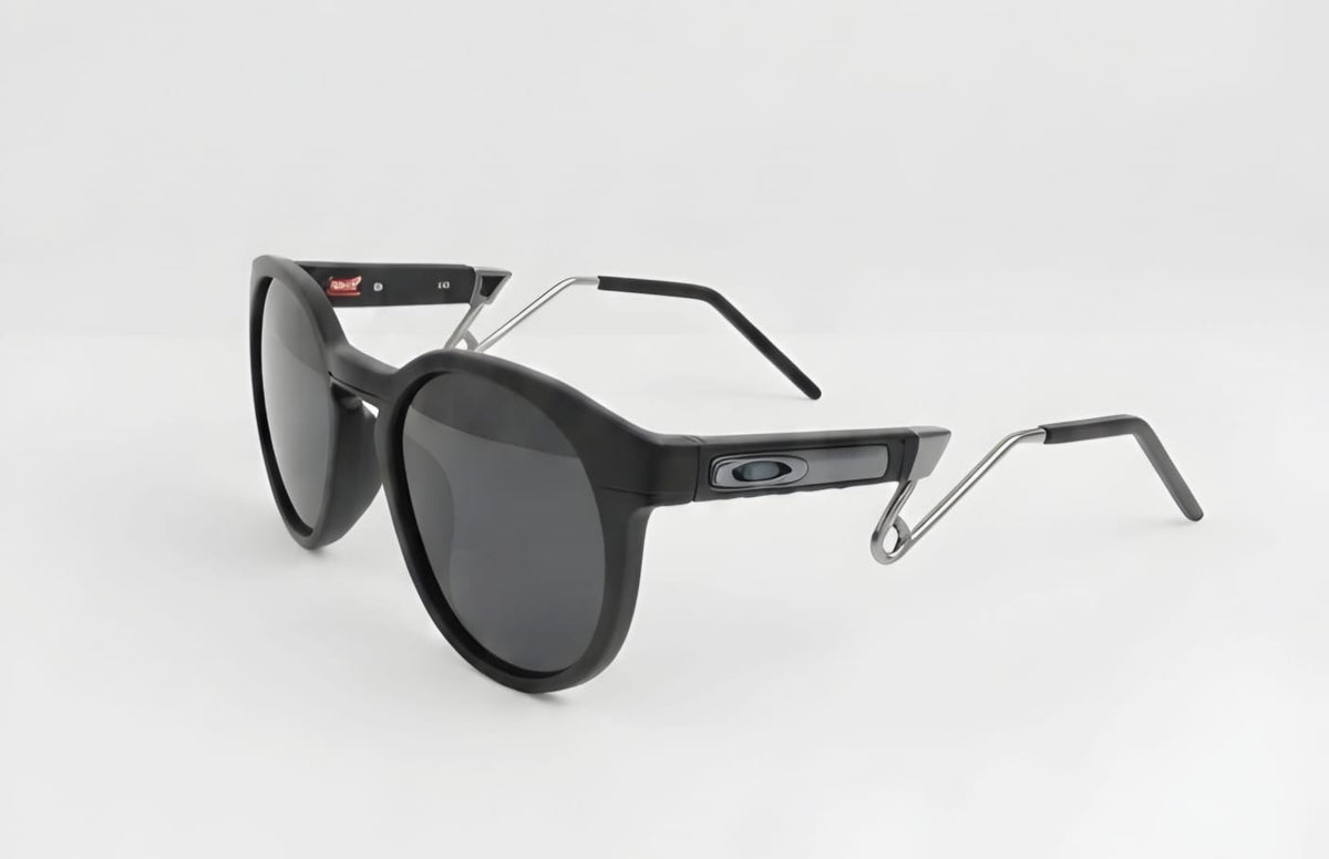 🔥 OAKLEY HSTN METAL – MATTE BLACK / BLACK INK 🔥