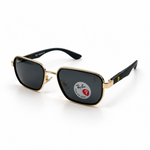 🏎️ Ray-Ban x Scuderia Ferrari (Edición Fibra de Carbono) 🏎️ Marco Dorado - Lente Negro