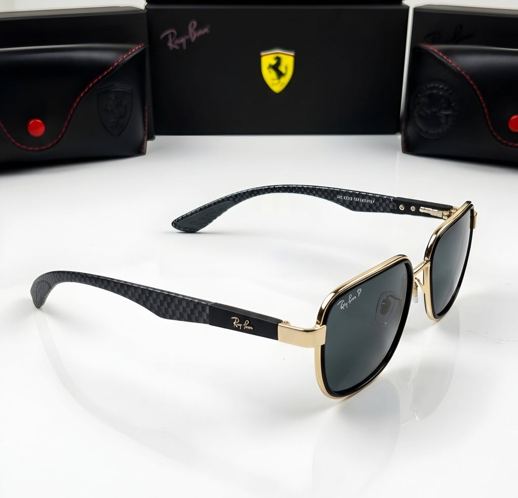 🏎️ Ray-Ban x Scuderia Ferrari (Edición Fibra de Carbono) 🏎️