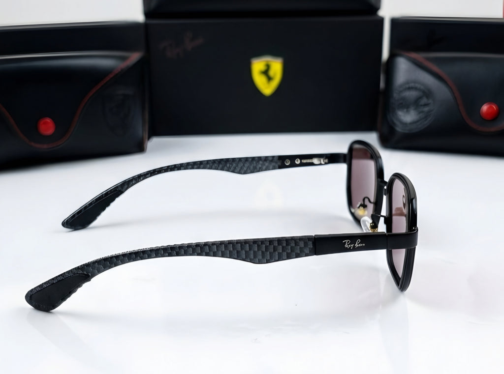 🏎️ Ray-Ban x Scuderia Ferrari (Edición Fibra de Carbono) 🏎️