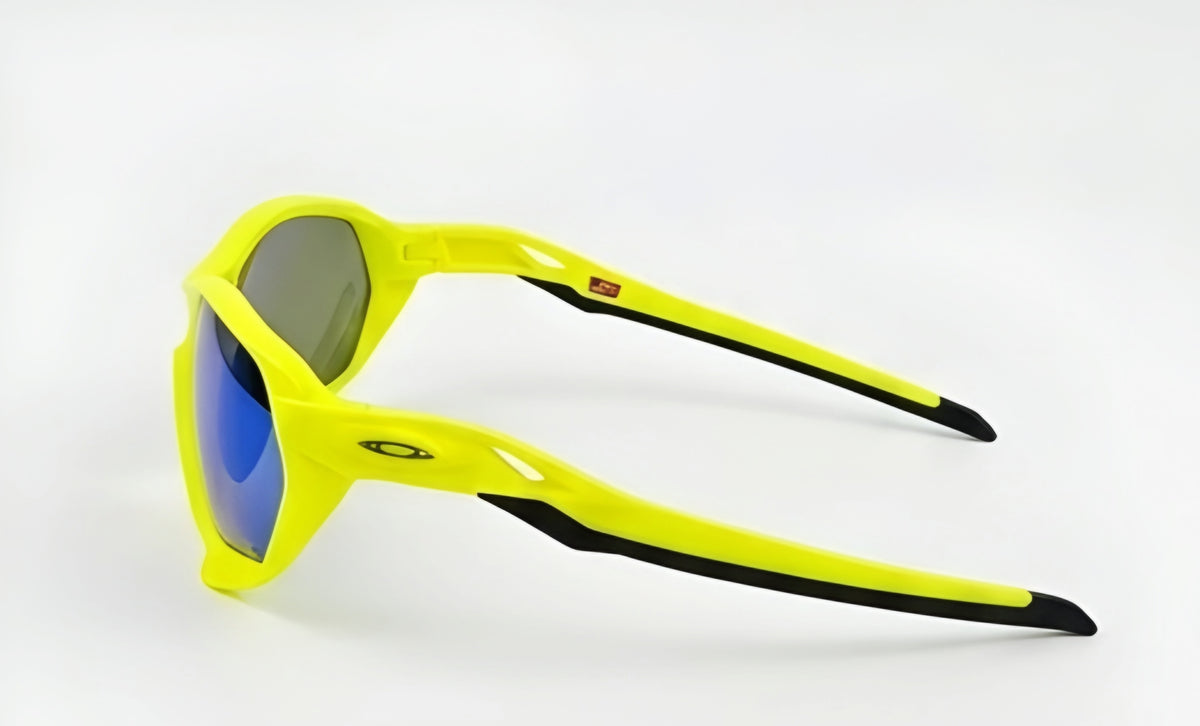 ⚡ OAKLEY PLAZMA OO9019 – NEON YELLOW / PRIZM SAPPHIRE
